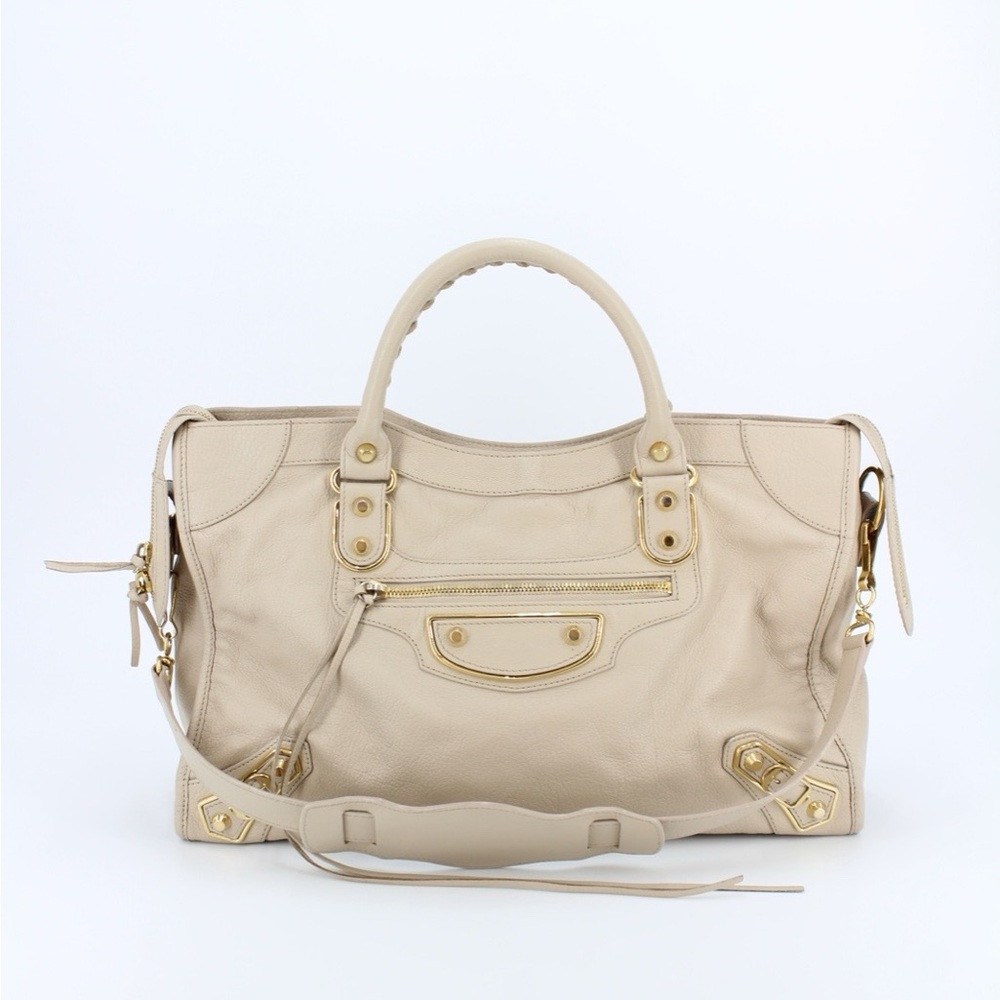 Balenciaga
Leather Motocross City Metallic Edge